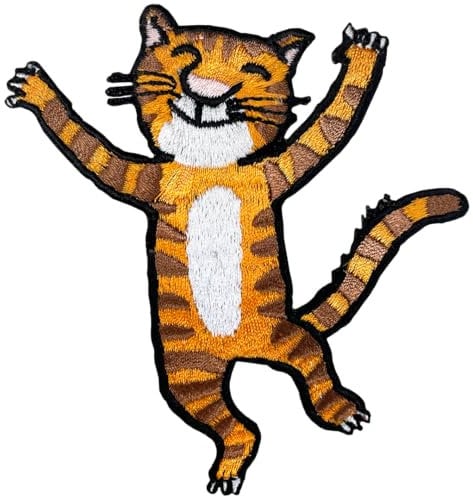 Pawprint Family | Cat Character Sew on Patch | Julia Donaldson and Axel Scheffler's Room on The Broom Official Merchandise