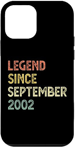 iPhone 12 mini 22 Years Old Men Women Legend Since September 2002 Case