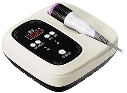 Elitzia Máquina de belleza facial de martillo frío y caliente, de 5 a 42 °C, esencia contraída, para levantamiento de rostro, masaje facial profesional, reafirmante, tonificador, máquina de esculpir