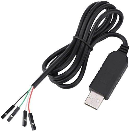 AYMBH USB to RS232 TTL UART Converter PL2303HX Chipset USB to COM/TTL Serial Port Adapter Supports 115200 Baud Rate Compatible with Windows XP/Vista/7/8 STC Download Cable 60 cm for MCU