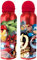 NMB FASHIONS Marvel Avengers Reusable Aluminum Bottle, Durable Design, Travel Bottle, 500ml, Featuring Characters for Drinks School Kids, Water Bottles for Ages 3+ Years (Red)
