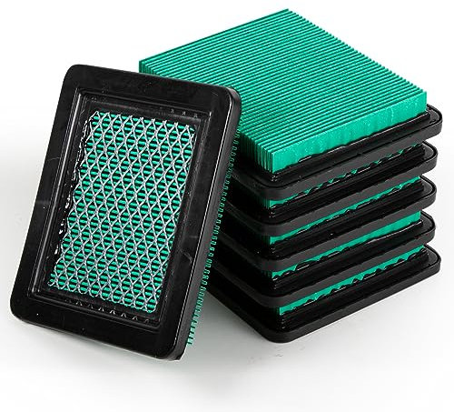 Filtre à air BenTsD compatible avec le modèle 17211-zl8-023 pour tondeuses à gazon Honda GCV160, GC190, GCV135, GX100, moteur HRC216, HRR216, HRB217, lot de 6