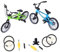 SOPOTUTU 2Sätze Fingerfahrrad Teiliges Freizeitspiel Für Kognitives Lernspielzeug Realistische Mini Aluminiumlegierung Fahrräder Für Desktop Dekoration Und Stressabbau