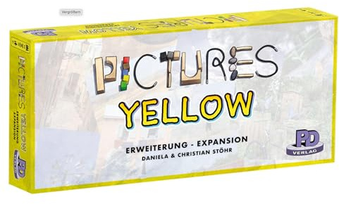 Pictures – Yellow [Erweiterung], 15 x 30 x 0.1 cm
