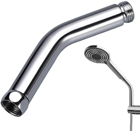 Rallonge de pommeau de douche, en acier inoxydable 304, filetage 6, G1/2, pour pommeau de douche, accessoire de salle de bain, accessoires de douche