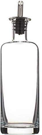 KitchenCraft World of Flavours Bottiglia per aceto italiano / Versatore per olio, vetro, design classico, 450 ml