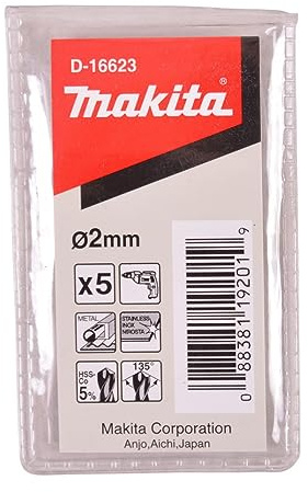 Makita Bohrer HSS-CO, 2 x 49 mm, 5 Stück, D-16623