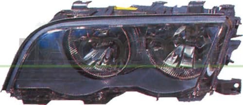 Prasco - BM0184905 - BMW - 3 Series - E46 - Mod. 05/98-08/01 - Scheinwerfer Rechts-H7+H7-Mit Lwr-Mit Motor-Schwarz