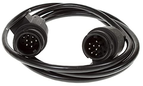 Maypole 8 Pin 2 m 2×8 Pin Plugs and 8 Core Connecting Lead, for Trailer Lighting