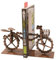 Traidcraft Fairtrade Fahrrad-Buchstützen aus recycelten Fahrradketten