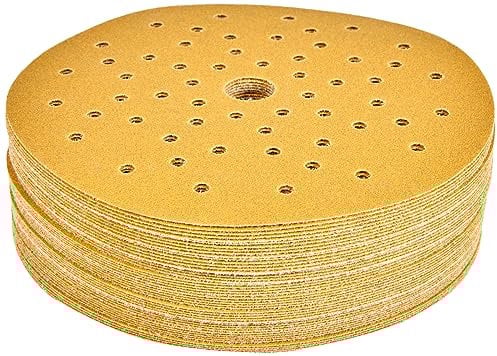 Bosch Professional Bosch Pro Schleifblatt für Exzenterschleifer Holz und Farbe (50 Stück, Ø 150 mm, Körnung 120, C470), 2608621019
