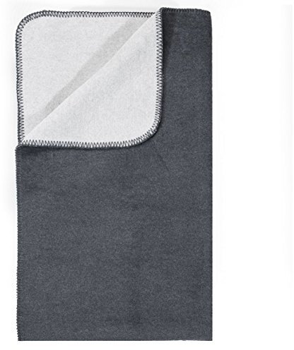 PAD - Decke - Wendedecke - Wohndecke - Hobart - grau - 150 x 200 cm