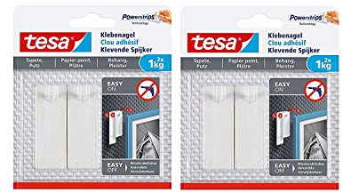 tesa Klebenagel für Tapeten und Putz (1kg - 4 Nägel)