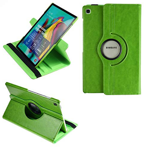 COOVY® 2.0 Cover für Samsung Galaxy TAB S5e 10.5 SM-T720 SM-T725 Rotation 360° Smart Hülle Tasche Etui Case Schutz Ständer Auto Sleep/Wake up | grün