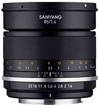 Samyang F1.4 M II 85 mm Obiettivo per Ritratto, Focale Fissa