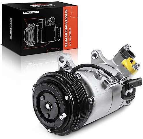 Frankberg Compresseur de Climatisation avec attelage Compatible avec Série 2 F45/F46 X3 X5 M.i.n.i F57/F54/F60/F55/F56 Série 5 Série 6 Série 7 Série 8 Remplacer# 64526811432, y compris huile prép