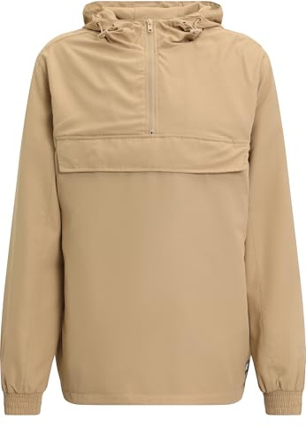 Urban Classics Herren Recycled Basic Pull Over Jacket unionbeige, XL