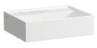 LAUFEN Kartell Handwaschbecken, unterbaufähig, ohne Hahnloch, ohne Überlauf, 450x340mm, H8153304001421, Farbe: Weiß