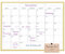 Whiteboard, trocken abwischbar, Monatskalender, 33 x 43,2 cm, goldener Aluminiumrahmen, magnetisches Whiteboard für Wand, Büro, Schule, Zuhause, Hängetafel für Dekoration/Küchen-Einkaufsliste
