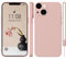 WXX für iPhone 14 Hülle Silikon Case, Dünn Slim mit Microfiber, Kratzfeste Rundumschutz Case für iPhone 14 6.1'' Matte Rosa