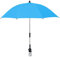 Parapluie de Chaise avec Pince, Parapluie de Poussette, Parasol Réglable avec Pince Universelle, Parapluie de Chaise de Plage, Parapluie de Fauteuil Roulant pour Chaises de (Bleu)