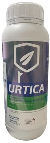 Urtica 1 litro - Soaga- Sustancia básica con efecto fungicida, insecticida y acaricida. Acción curativa. Con extracto de ortiga. Para todo tipo de plantas. Apto en agricultura ecológica.