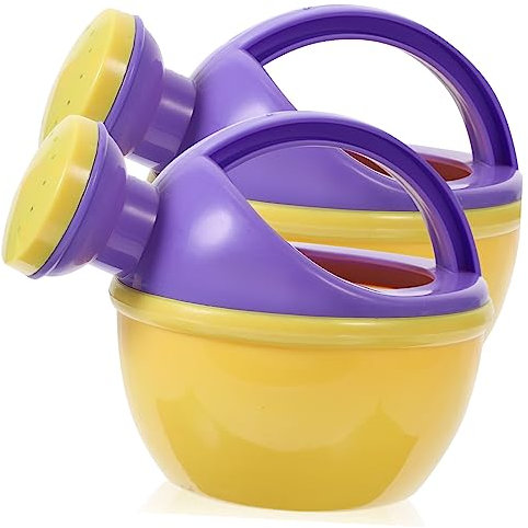 GLSTOY 2 Piezas Bebe regadera pequeña regadera para niños regadera niños regadera de Bebe Ducha Juguetes baño Bebe Juguetes bañera Bebe Juguete de baño Bote de regadera Reutilizable