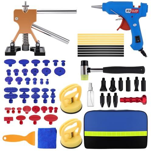 KAOLALI Car Dent Puller Kit, 70 Pcs Paintless Dent Removal for Car