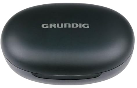 Grundig Wireless Earbuds Bluetooth – Kabellose Ohrhörer mit LED-Anzeige und Ladeetui – In-Ear mit OWS-Technologie und USB-C-Ladegerät – Schwarz