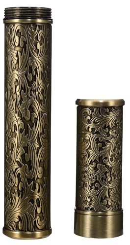 LIGHTAOTAO Tube à Cigare en Métal Hermétique Portable, Protège Cigare Unique, Conçu pour Hommes, Parfait pour Voyages et Occasions Spéciales