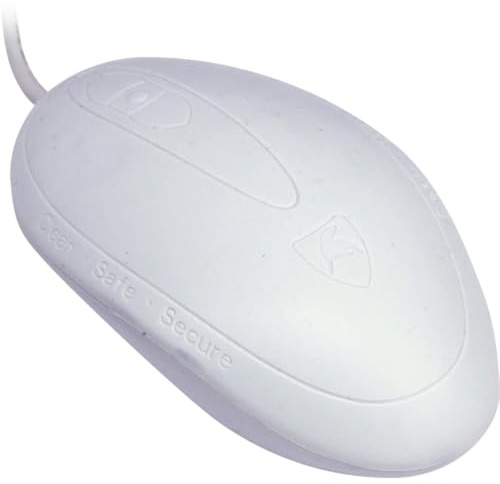 ROTRONIC-SECOMP Seal Shield SSWM3 Optische USB-Maus, 800 DPI, Weiß, Maus (optisch, USB, 800 DPI, 124 g, weiß)