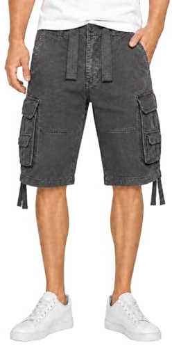 Brandit Herren Vintage Shorts Basic - mehrere Farbvarianten, Größen S bis 7XL
