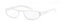 FILTRAL Extrem leichte Lesebrille in der Trendfarbe Weiß/Moderne eckige Lesehilfe für Damen & Herren / +2,00 dpt F4524013