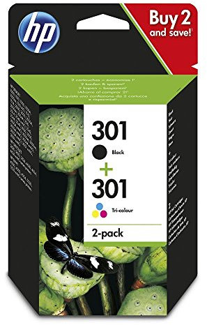HP n9j72ae 2 Pack Tintenpatrone