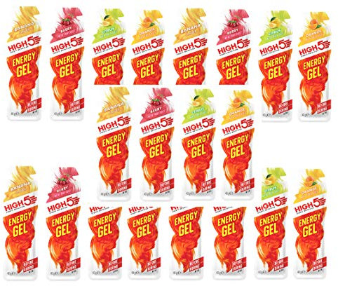 Hoch 5 Fünf Energie Gel-40g - Gemischt Geschmackssorten (20er kiste)