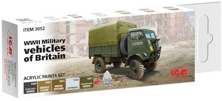 ICM ICM03052 Model Paints, Red