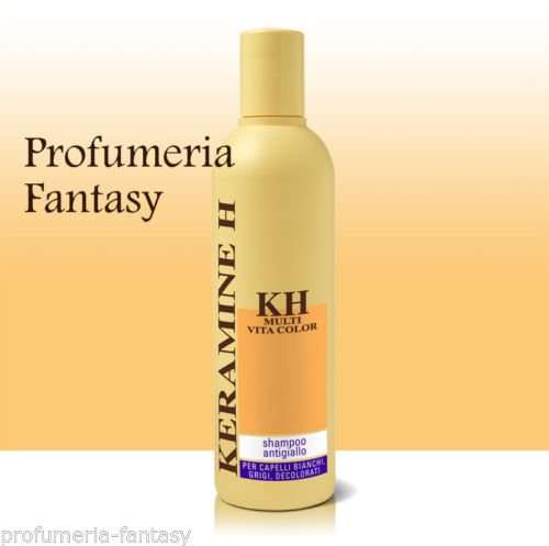 KERAMINE H Anti-Gelb-Shampoo, 300 ml, neutralisiert gelbe Reflexe