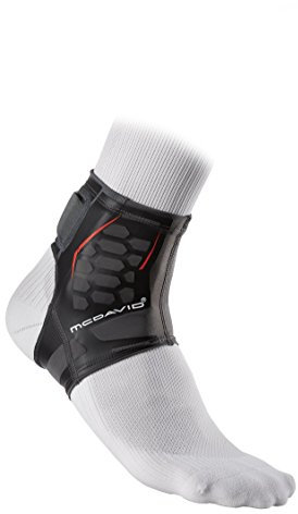 McDavid Unisex – Erwachsene Therapie Achilles Knöchelbandage, Schwarz, M
