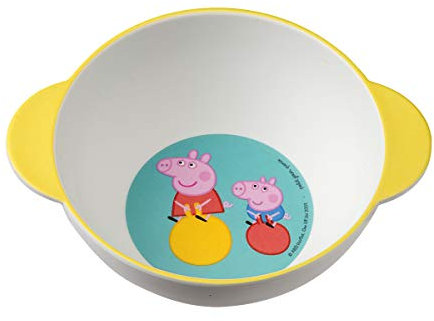 Petit Jour Paris - Fransösische Schale Peppa Pig - Perfekt für das Frühstück, mit beiden Händen zu halten - PI928K