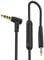 Replacement Audio Extension Cable Cord Wire,for Bose QuietComfort QC25 QC35 Soundlink/SoundTrue On- Ear Headphones with in-line Mic Volume Control- (Black)