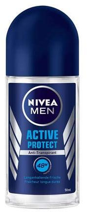 Nivea Rollon for Men Fresh Active Lange Frische 50ml 3er Pack