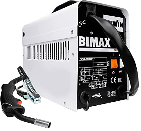 Telwin 821077 Saldatrice a Filo Flux No Gas, BIMAX 120 Automatic, 60-90A
