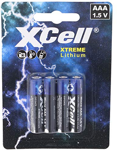 AAA, Micro Lithium Batterie, Xtreme Lithium Batterie FR03, L92 1,5V 4er Blister