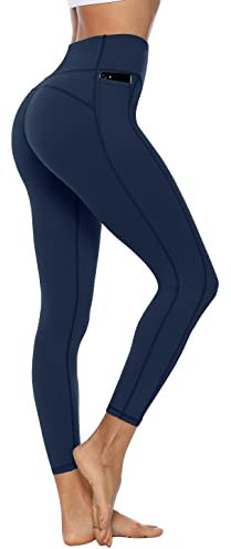 Persit Sporthose Damen, Sport Leggins für Damen Yoga Leggings Yogahose Sportleggins Kobaltblau-Size 46 (Herstellergröße: XL)