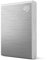 Seagate One Touch SSD 1TB, bis zu 1.030 MB/s, Android-App, Mylio Create 1 Jahr, Adobe Creative Cloud Foto-Abo 4 Monate, inkl. 3 Jahre Rescue Service, Silber, Modellnr. STKG1000401