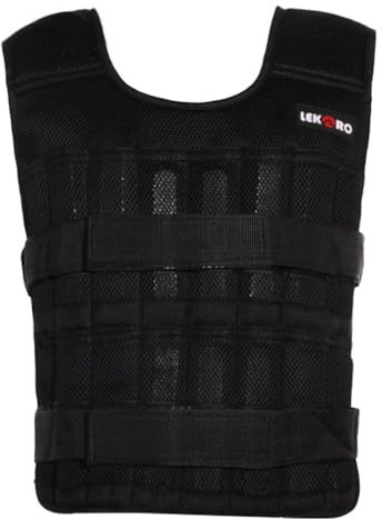 Adjustable Weighted Vest Plates, for Weights Vests or Ankle and Wrist, Workouts, Strength Training, Rustproof, Running, Walking, 0.44 LB/PCS (Vest Only Without Weight)