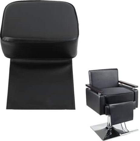 Nicoone Sitzerhöhung für Friseursalon, Friseurstuhl, Kinder-Sitzkissen, Haarschneiden, Styling, Beauty-Spa-Ausrüstung, Schwarz