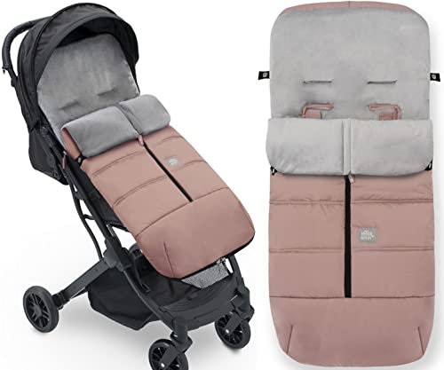 mibebestore - Saco Silla Paseo Universal Polar Modelo 9 Vichy Rosa - Oferta