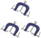 Faithfull FAIGEDGE 65mm 2.1/2-inch Edging Clamp (Pack of 3)