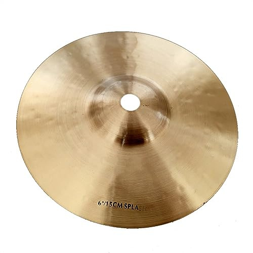 Platillos B20 Platillos Splash De 6 Excelente Sonido para Bateristas Accesorios para Instrumentos de percusión